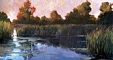 Philip Craig Famous Paintings - The Lily Pond